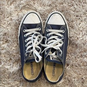 Blue Converse All Stars